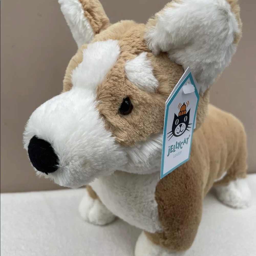 Jellycat Betty Corgi Dog Plush Bashful Toy Puppy- U.S. - Shipping Today